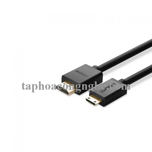 Ugreen 11163 3m cáp mini hdmi ra hdmi đầu mạ vàng 24k 11163 30011163